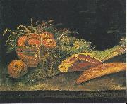 Vincent Van Gogh Still life with apple basket oil painting reproduction